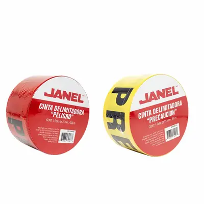 Cinta de señalizacion Janel 75 mm x 300