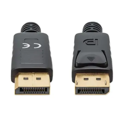 Cable Displayport M-M 1.0M Negro