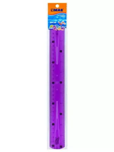 Regla flexible mae de 30cm 1 pieza