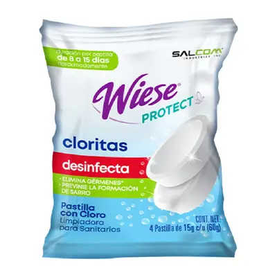 Pastilla de cloro Wiese 12 pzas c/35 gr