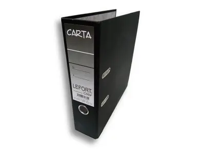 Registrador Lefort carta color negro