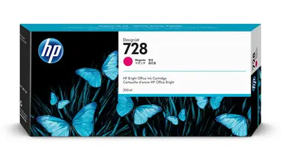 HP728 300-ml Magenta DesignJet Ink