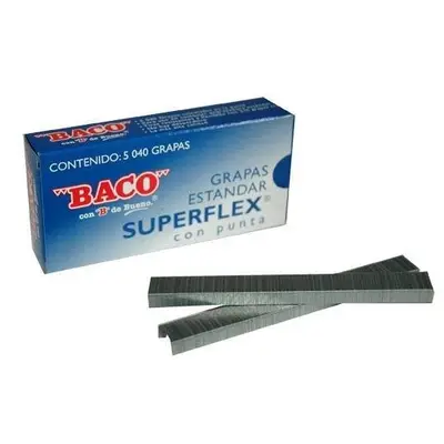 Grapas estándar BACO Superflex caja