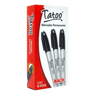 Marcador permanente BACO Tatoo punto