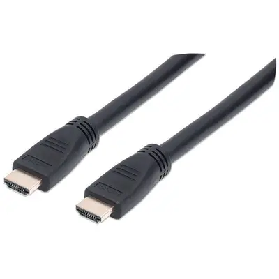 CABLESHDMI/MANHATTAN/356695/CABLE HDMI de Alta Velocidad 4K@60HZ con Ethernet, 10 M (33 Ft)