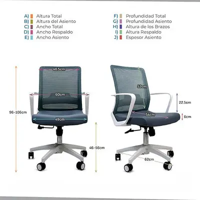 Silla ejecutiva ERGO mod. Civita-B