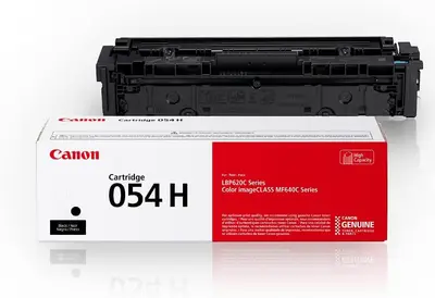 Cartucho Canon para toner 054 H negro