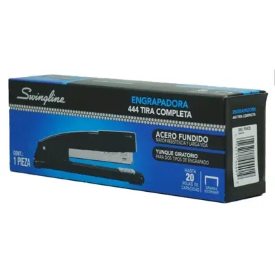 Engrapadora 444 tira completa ACCO engrapa hasta 25 hojas metálica color negro