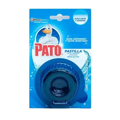 Pato Pastilla Limpiadora Azul 40GM