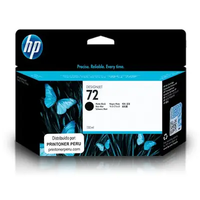 Cartucho de tinta HP 72 de 130ml negro