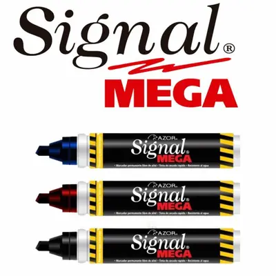 Marcador permanente Signal Mega punta