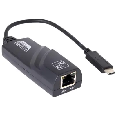 Adaptador de red USB-C a Gigabit.