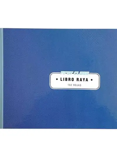 Libro raya italiano 192 hojas First