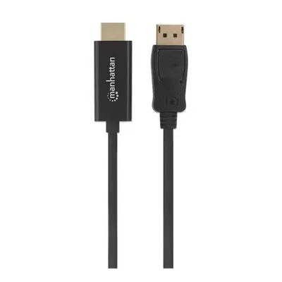Cable Displayport, Manhattan, 152662, - HDMI M-m 1080P 1.0M