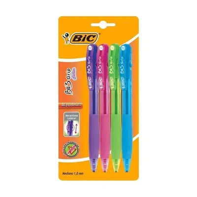Bolígrafo BIC surtido punto mediano