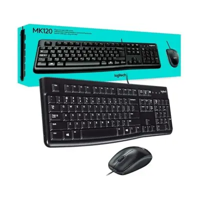 Kit Teclado y Mouse Logitech MK120