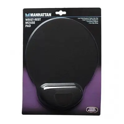 Mousepad Manhattan ergonomico negro