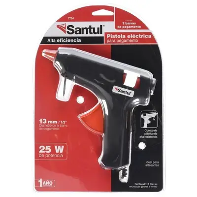 Pistola de silicón santul de 25w santul