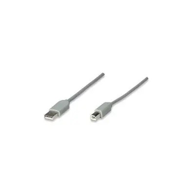 Cable Manhattan USB a-b v1.1 3m gris
