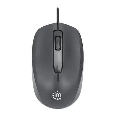 Mouse, Manhattan, 190190, Optico Estndar USB Negro
