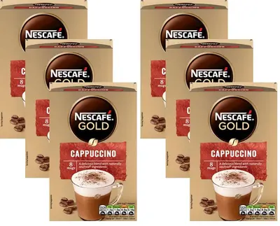 Cafe ORO capuccino 16 GR caja con 6 piezas