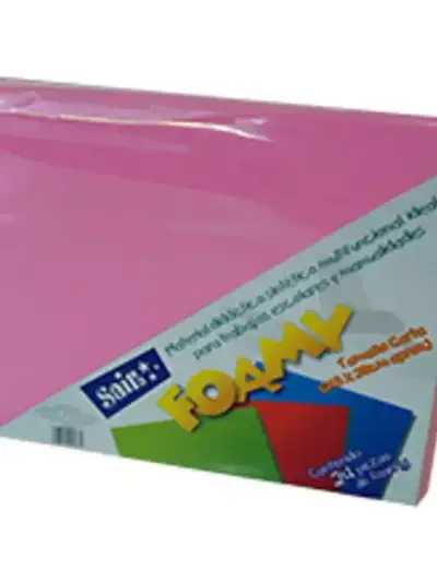 LM-Foamy saira tamaño carta fucsia