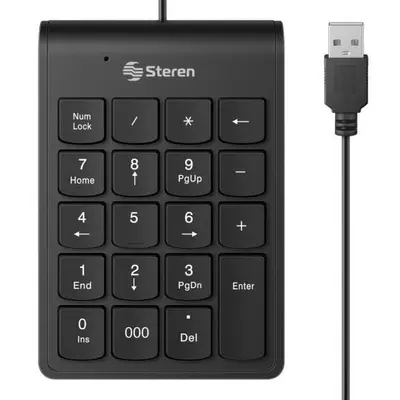 Teclado numérico de usb STEREN 1 pieza