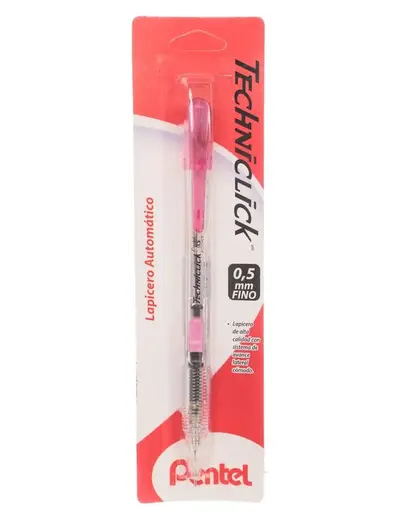 Lapicero Pentel techniclick, punto 0.5 m