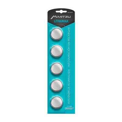 Pila de litio MITZU Lithiumax CR2032