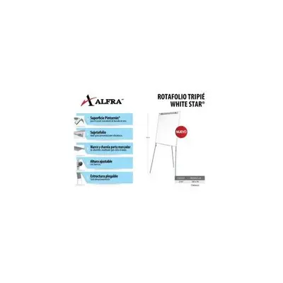 Rotafolio tripié White Star Alfra 90 X