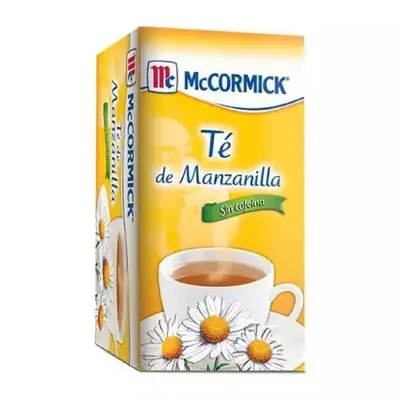 Té de manzanilla McCormick caja