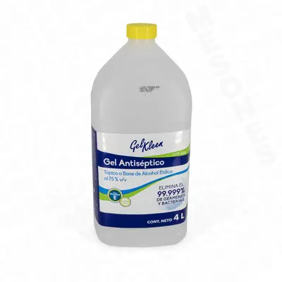 Gel antiséptico Cleaning de 4 Lt.