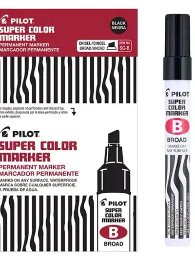 LM-Marcador permanente SCB Pilot punta
