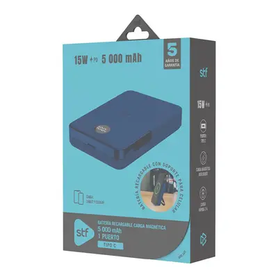 Power bank STF ultra rápida 5000 mAh
