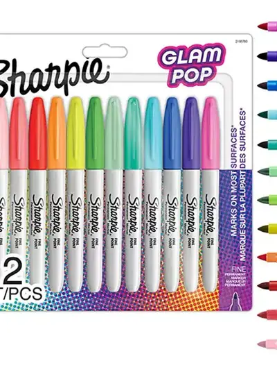 Marcador permanente Sharpie Glam Pop