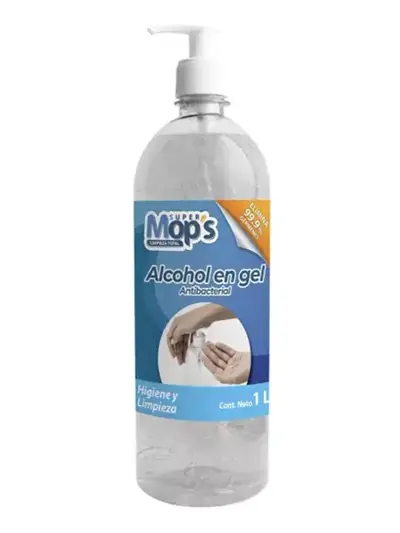 Gel antibacterial Super mops de 1 Lt.