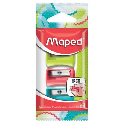 Sacapuntas vivo Maped 1 orificio 3 pieza