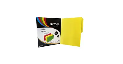 Folder de color Oxford carta color amarillo