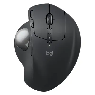 Mouse Logitech Mx Ergo S Trackball Inalambrico Recargable Logi Bolt Negro