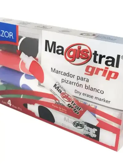 Marcador Magistral Grip punta bala 4 mm