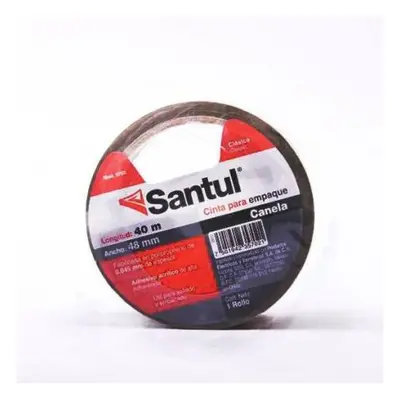 Cinta empaque adhesiva SANTUL canela