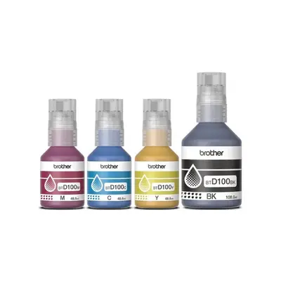 Botella de tinta Brother BTD100C