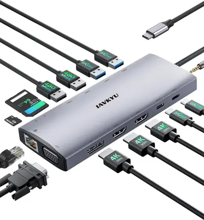 Docking USBC  4 ptos, HDMIUSBA3.5mmUS.