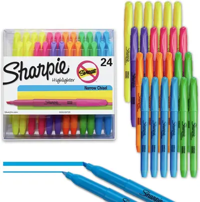 Resaltadores Sharpie accent pocket color colores diversos