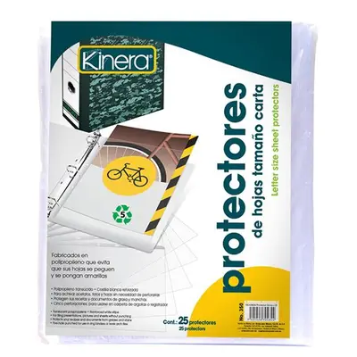 Protector de hojas traslucidos Kinera
