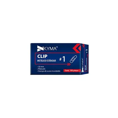 Clip metálico kyma estándar no.1 33mm