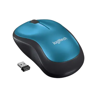 Mouse Logitech M185 Inalámbrico Azul