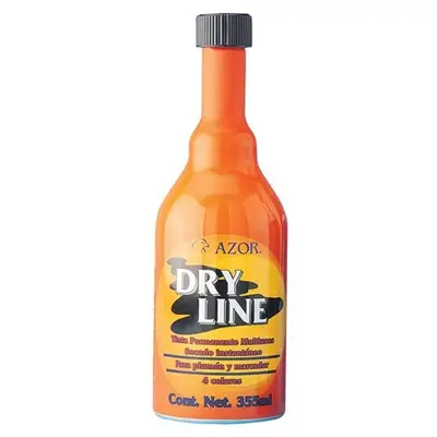Tinta permanente Dry Line Azor color roja