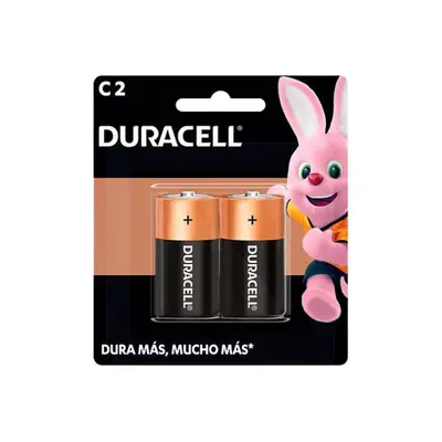 Pila alcalina Duracell C blíster