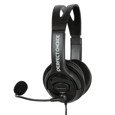 Diadema Bt Mono con Microfono Flexible Perfect Choice Negro